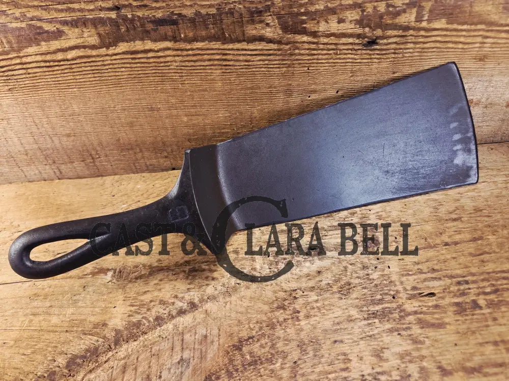 Custom made one of a kind 1920’s #9 Griswold Block Logo Repurposed Spatula with full Erie PA USA pattern SC24 Spatula