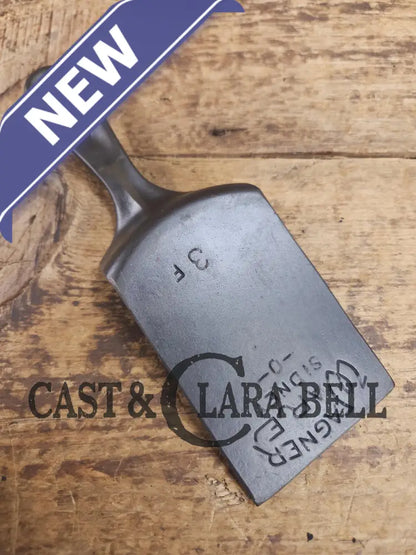 Custom made one of a kind 1920’s Era Wagner Ware Sidney #3 Cast Iron Repurposed Spatula. Awesome for the home griller!