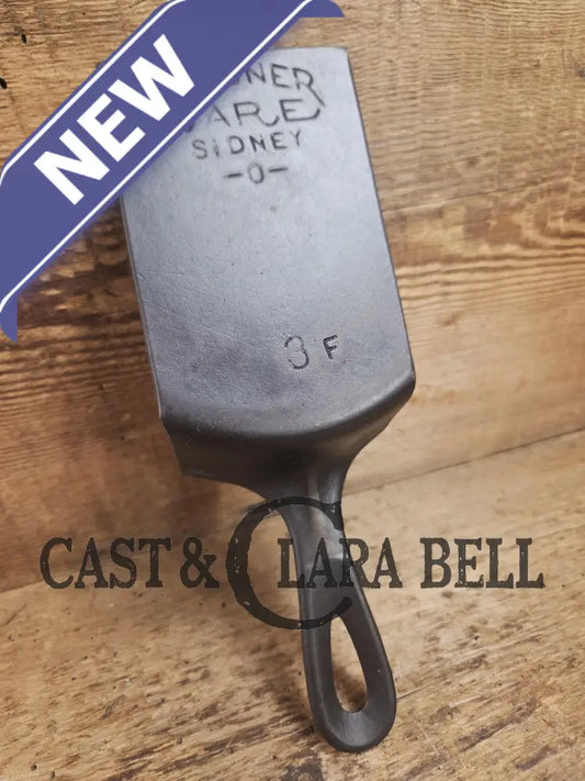 Custom made one of a kind 1920’s Era Wagner Ware Sidney #3 Cast Iron Repurposed Spatula. Awesome for the home griller!