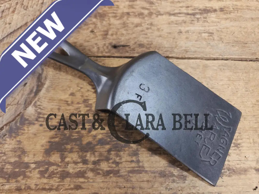 Custom made one of a kind 1920’s Era Wagner Ware Sidney #3 Cast Iron Repurposed Spatula. Awesome for the home griller!