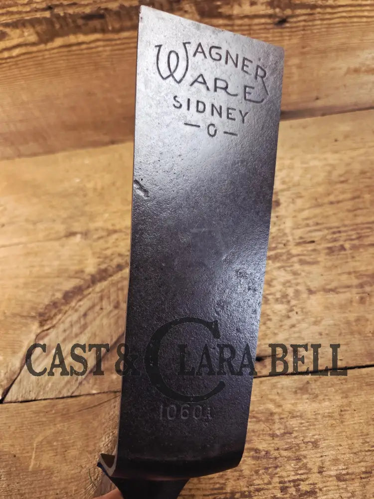 Custom made one of a kind 1930’s Era Wagner Ware Sidney #10 (1060 A) Cast Iron Repurposed Spatula. Awesome for the home
