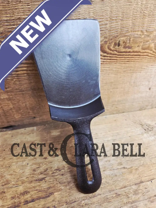 Custom made one of a kind #3 Cast Iron spatula. Made from Repurposed egg skillet. Awesome gift or a handy tool in the