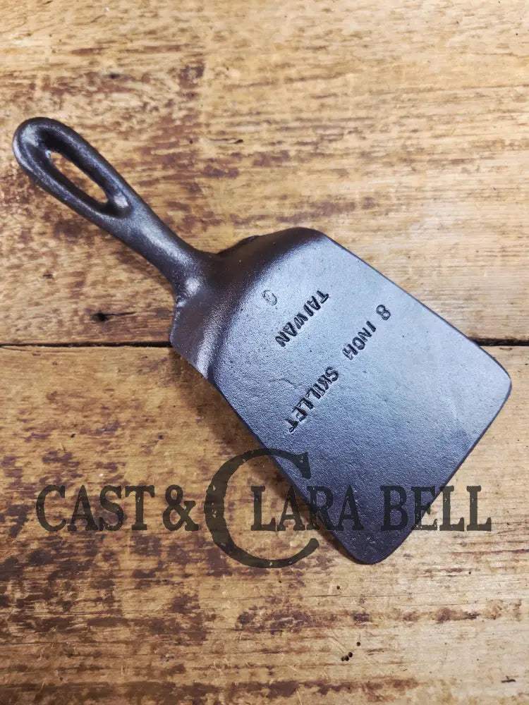 Custom made one of a kind #6 Cast Iron spatula. Made from Repurposed cast iron skillet. Awesome gift or a handy tool in