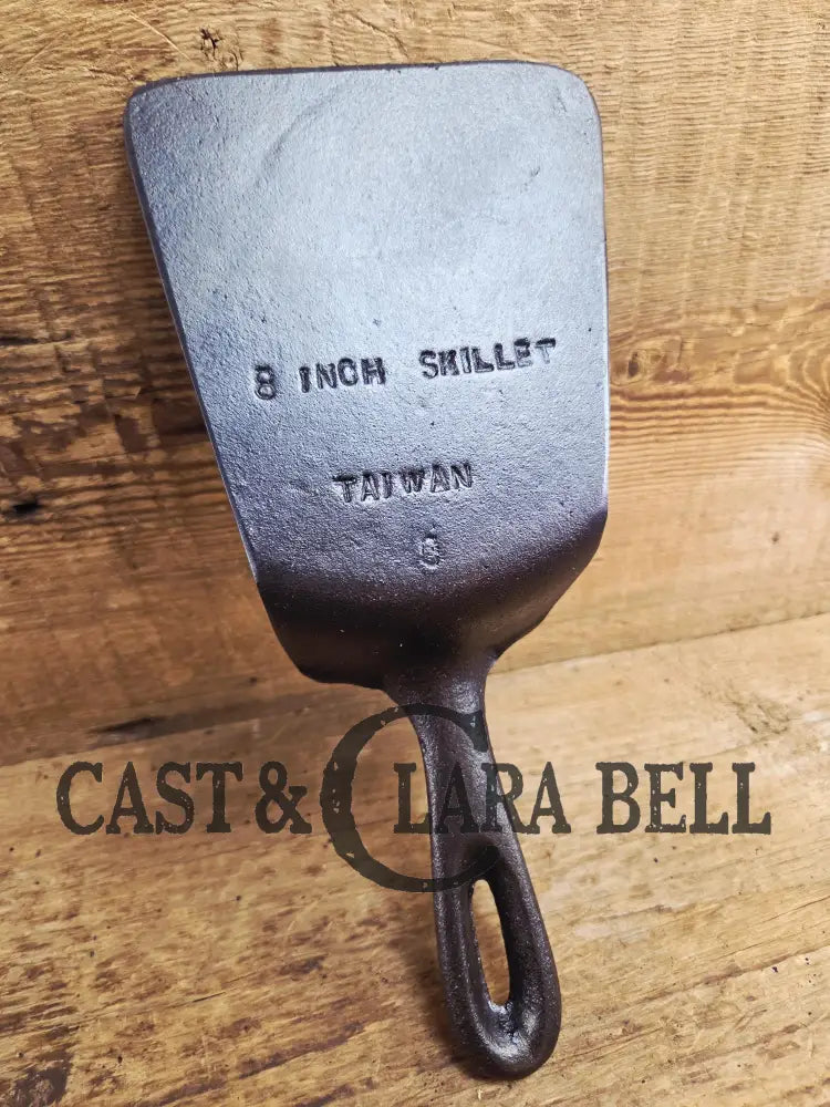 Custom made one of a kind #6 Cast Iron spatula. Made from Repurposed cast iron skillet. Awesome gift or a handy tool in