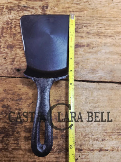 Custom made one of a kind #6 Cast Iron spatula. Made from Repurposed cast iron skillet. Awesome gift or a handy tool in