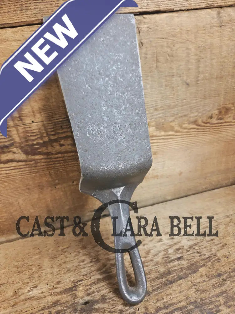 Custom made one of a kind #6 Cast Iron Spatula. Maker unknown but a wonderful gift for the griller in your life! SC24