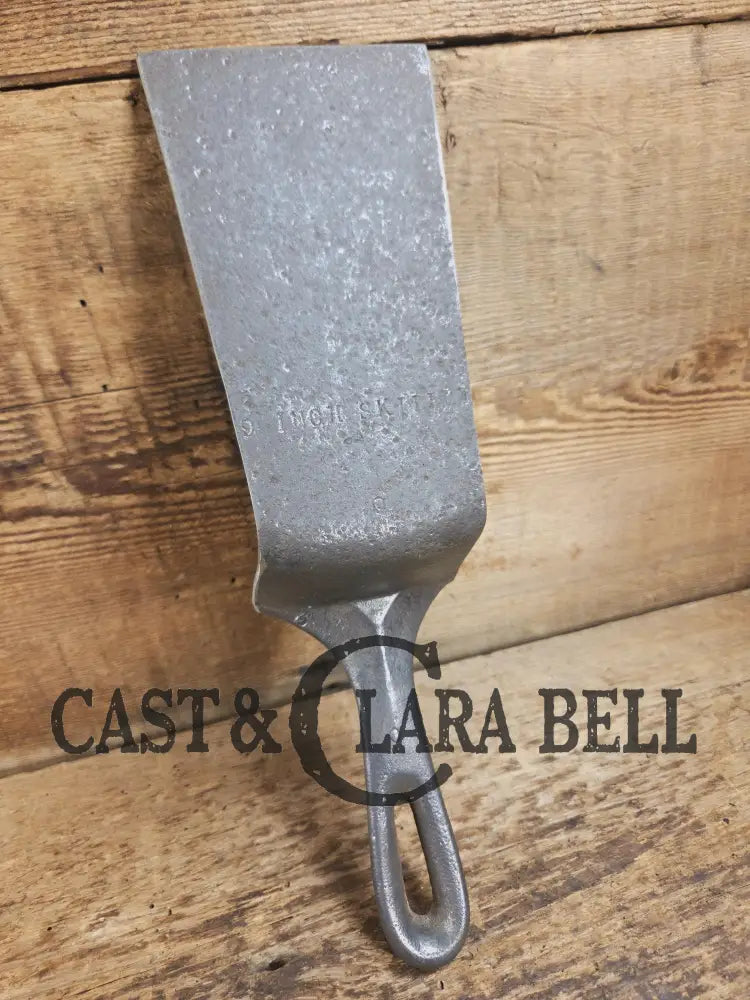 Custom made one of a kind #6 Cast Iron Spatula. Maker unknown but a wonderful gift for the griller in your life! SC24