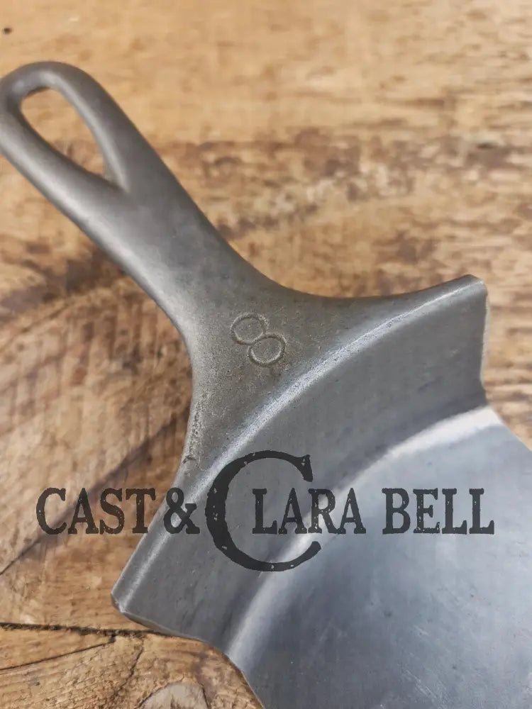 Custom made one of a kind #8 Antique Cast Iron Spatula. Maker unknown but a wonderful gift for the griller in your