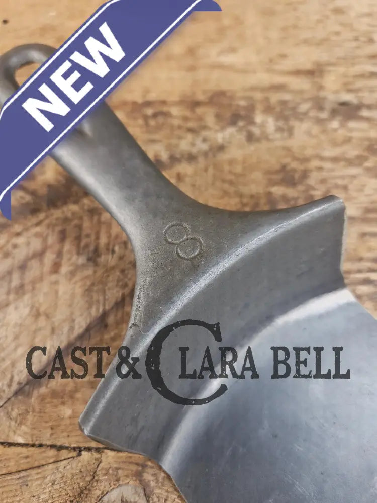 Custom made one of a kind #8 Antique Cast Iron Spatula. Maker unknown but a wonderful gift for the griller in your