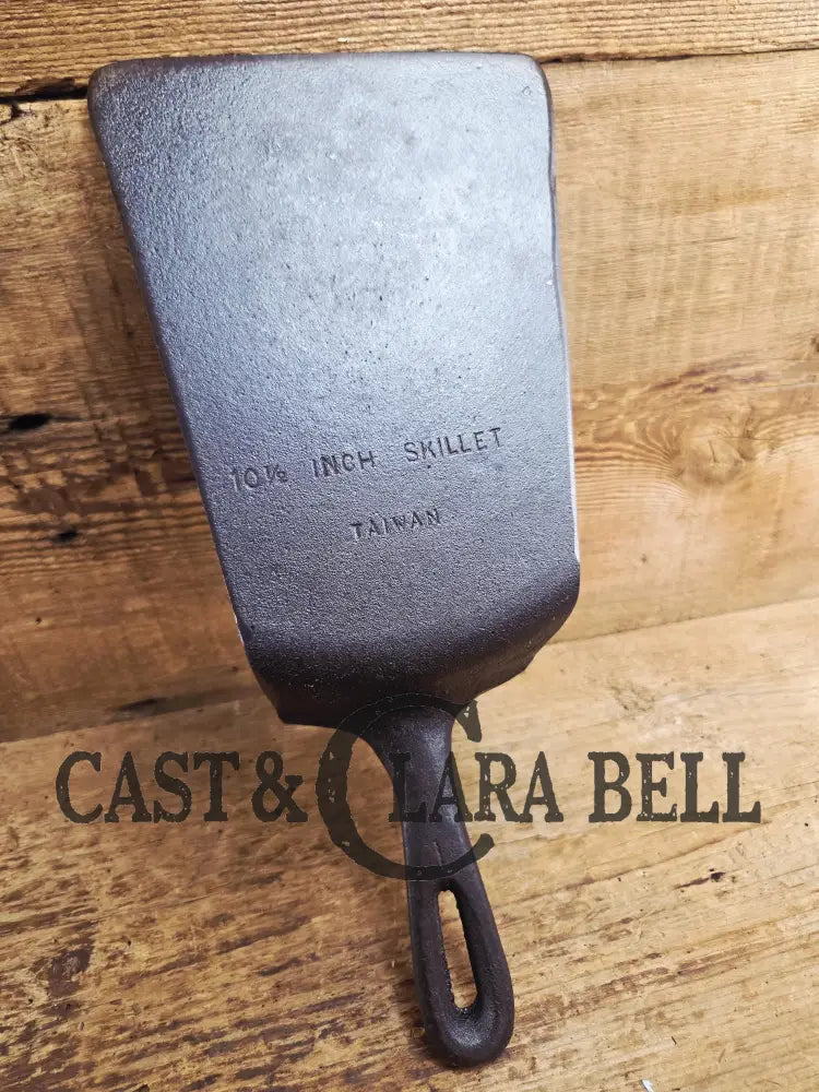 Custom made one of a kind #8 Cast Iron spatula. Made from Repurposed cast iron skillet. Awesome gift or a handy tool in