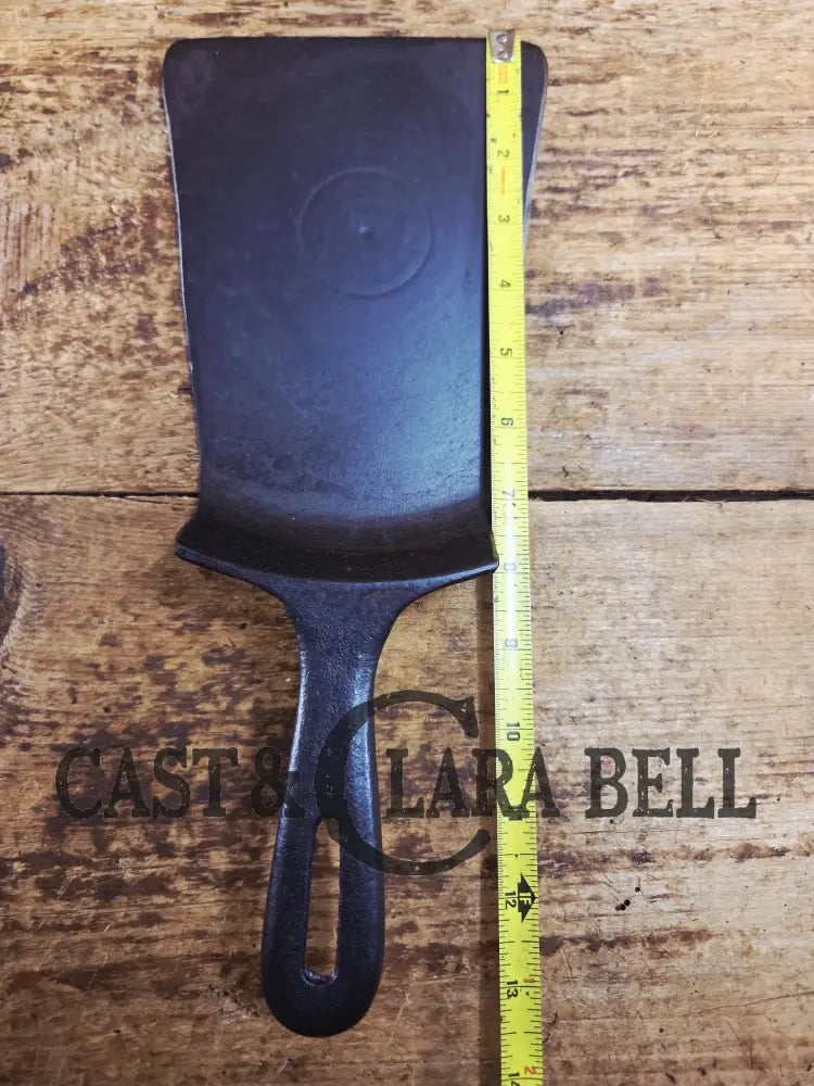 Custom made one of a kind #8 Cast Iron spatula. Made from Repurposed cast iron skillet. Awesome gift or a handy tool in