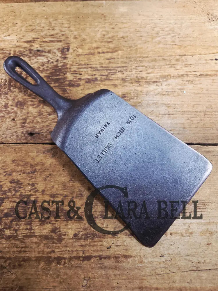 Custom made one of a kind #8 Cast Iron spatula. Made from Repurposed cast iron skillet. Awesome gift or a handy tool in