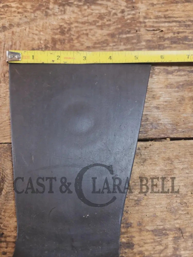 Custom made one of a kind Antique Cast Iron Spatula. Maker unknown but a wonderful gift for the griller in your life!