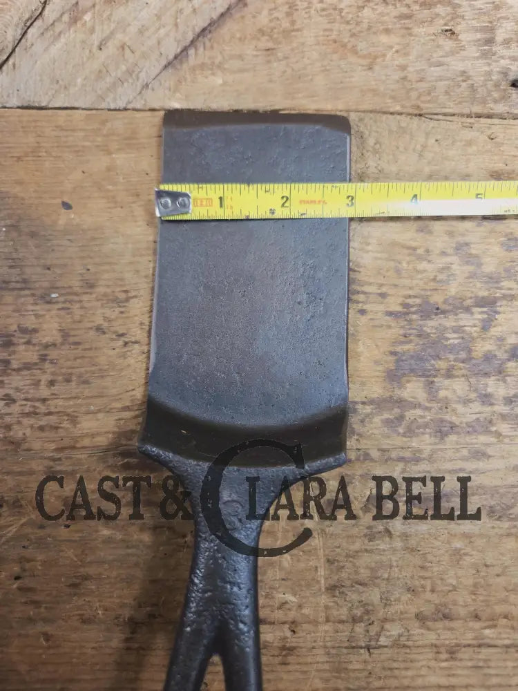 Custom made one of a kind Cast Iron Spatula. Maker unknown but a wonderful gift for the griller in your life! SC24