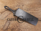 Custom made one of a kind Cast Iron Spatula repurposed from an unknown #8 Skillet. ’BW’ initials! SC24 Spatula
