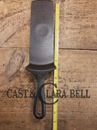 Custom made one of a kind Cast Iron Spatula repurposed from an unknown #8 Skillet. ’BW’ initials! SC24 Spatula
