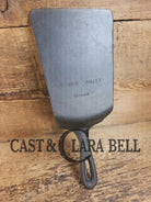 Custom made one of a kind Cast Iron Spatula. Taiwan maker unknown but a wonderful gift for the griller in your life!