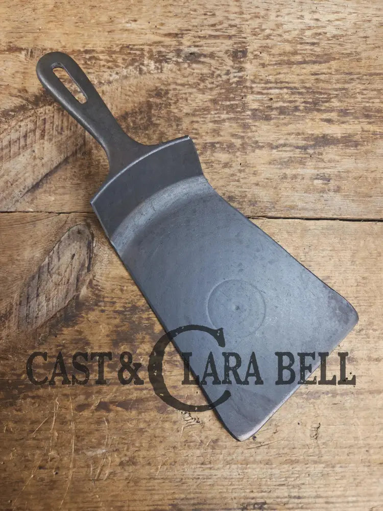 Custom made one of a kind Cast Iron Spatula. Taiwan maker unknown but a wonderful gift for the griller in your life!