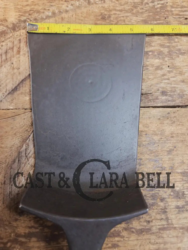 Custom made one of a kind Cast Iron Spatula. Taiwan maker unknown but a wonderful gift for the griller in your life!