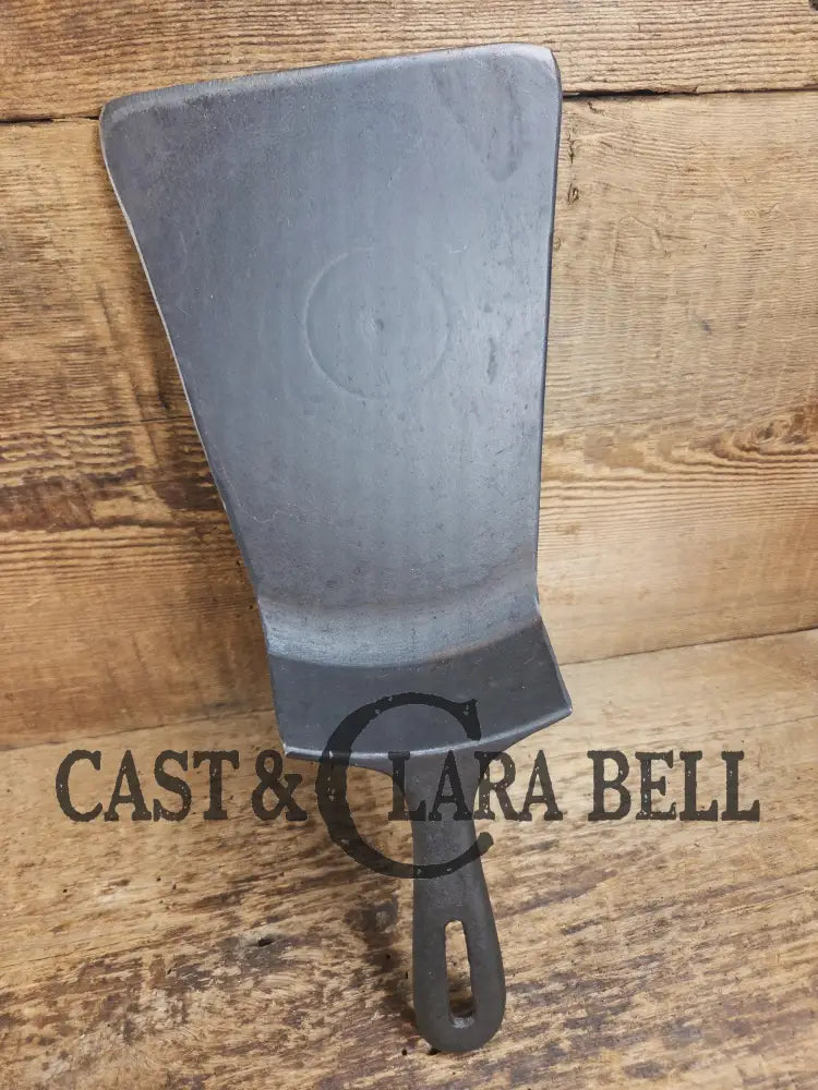 Custom made one of a kind Cast Iron Spatula. Taiwan maker unknown but a wonderful gift for the griller in your life!