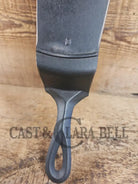 Custom made one of a kind early #9 1900’s Lodge repurposed spatula. Turned an ordinary cracked skillet into a grill