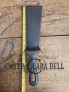 Custom made one of a kind early #9 1900’s Lodge repurposed spatula. Turned an ordinary cracked skillet into a grill