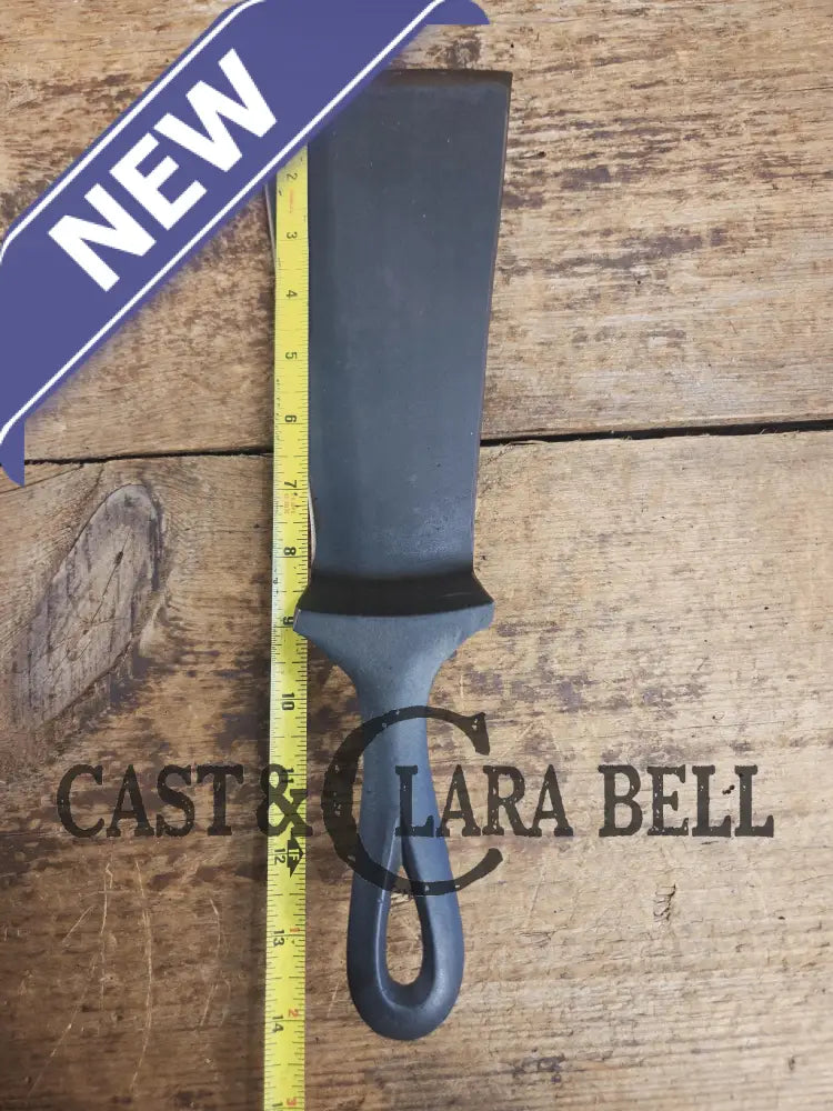 Custom made one of a kind early #9 1900’s Lodge repurposed spatula. Turned an ordinary cracked skillet into a grill