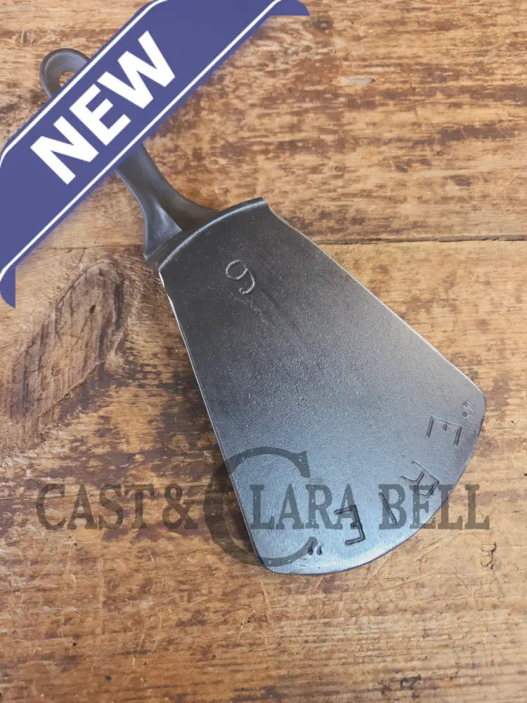 Custom made one of a kind Griswold Erie 2nd Series #6 repurposed cast iron spatula. Handmade and gorgeous! SC24