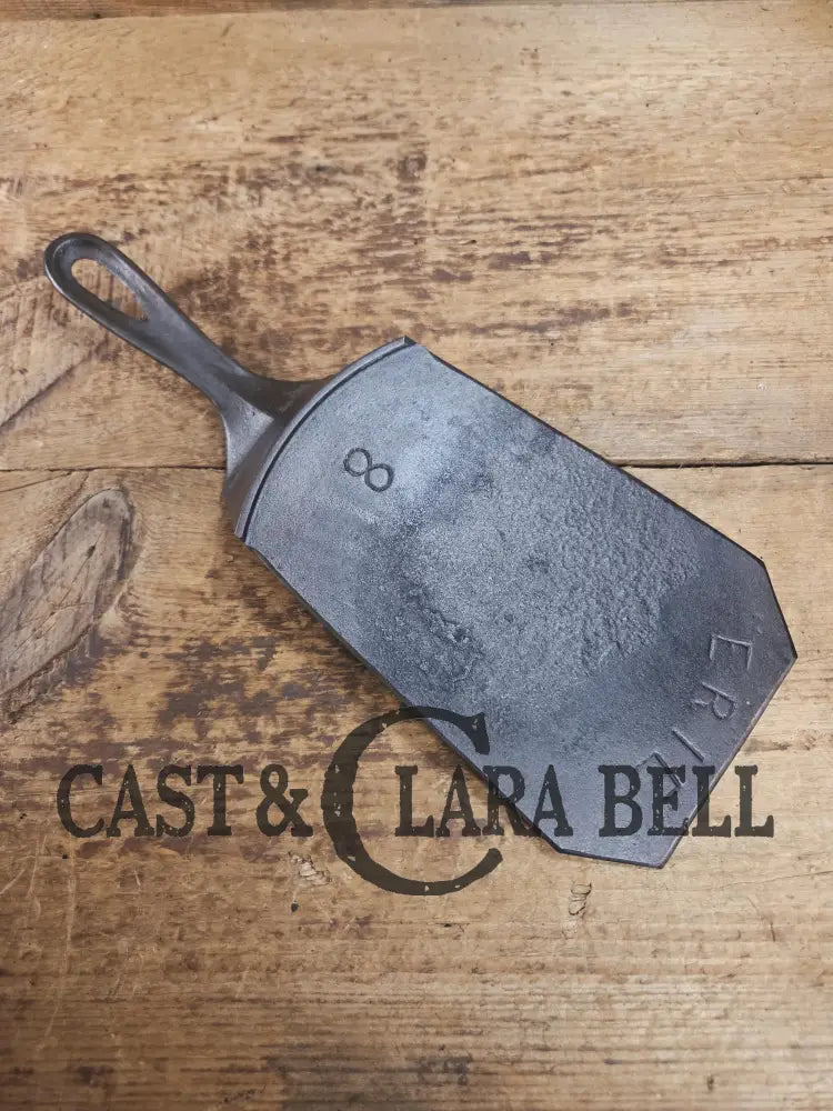 Custom made one of a kind Griswold Erie 2nd Series #8 repurposed spatula. Turned a hard to find piece into a VERY
