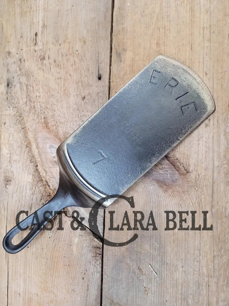 Custom Made One Of A Kind Griswold Erie 3Rd Series Repurposed Cast Iron Spatula. Handmade And