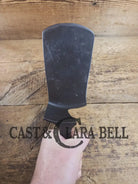 Custom made one of a kind Griswold Good Health #5 repurposed spatula. Turned an ordinary cracked skillet into an