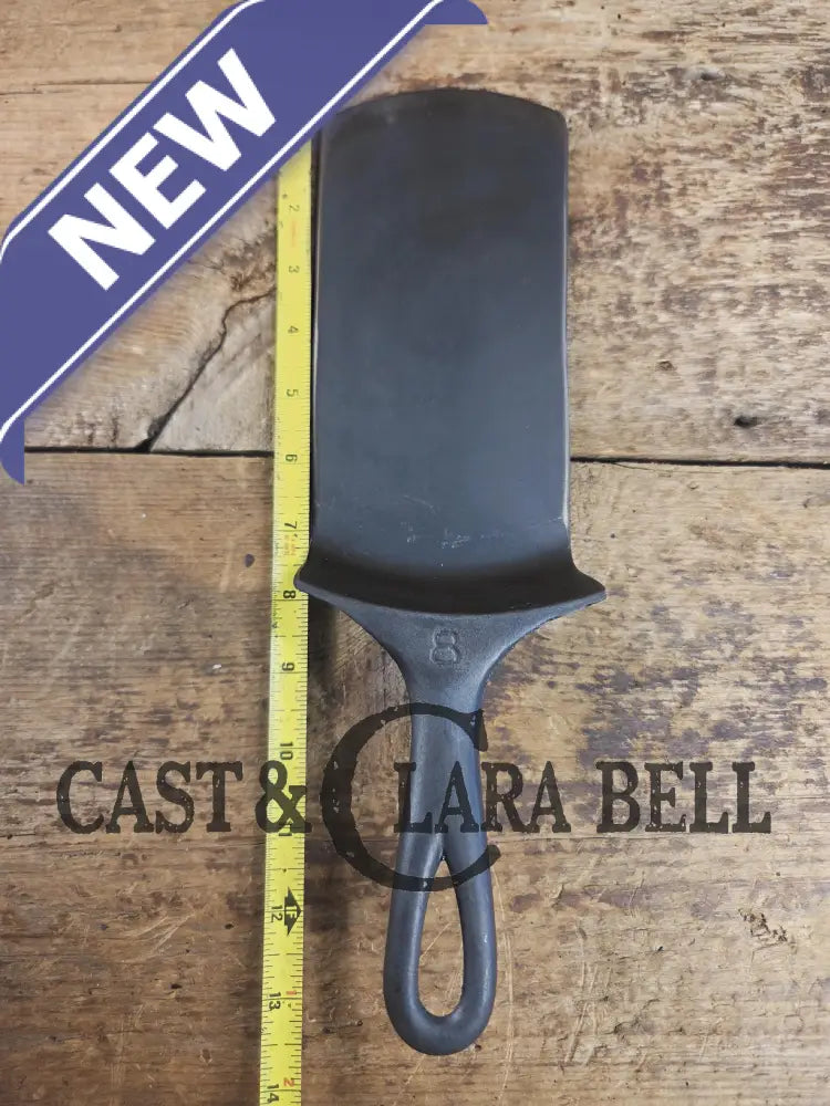Custom made one of a kind Griswold ’Victor’ Series #8 repurposed cast iron spatula SC24