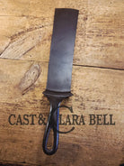 Custom made one of a kind Repurposed #12 Wapak Straight Logo Cast Iron Skillet Spatula. Flared design awesome gift for