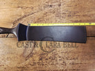 Custom made one of a kind Repurposed #12 Wapak Straight Logo Cast Iron Skillet Spatula. Flared design awesome gift for