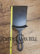 Custom made one of a kind Repurposed #7 Wapak Straight Logo Cast Iron Skillet Spatula. Flared design awesome gift for