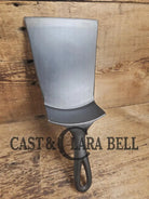 Custom made one of a kind Repurposed #7 Wapak Straight Logo Cast Iron Skillet Spatula. Flared design awesome gift for