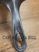 Custom made one of a kind Repurposed #7 Wapak Straight Logo Cast Iron Skillet Spatula. Flared design awesome gift for