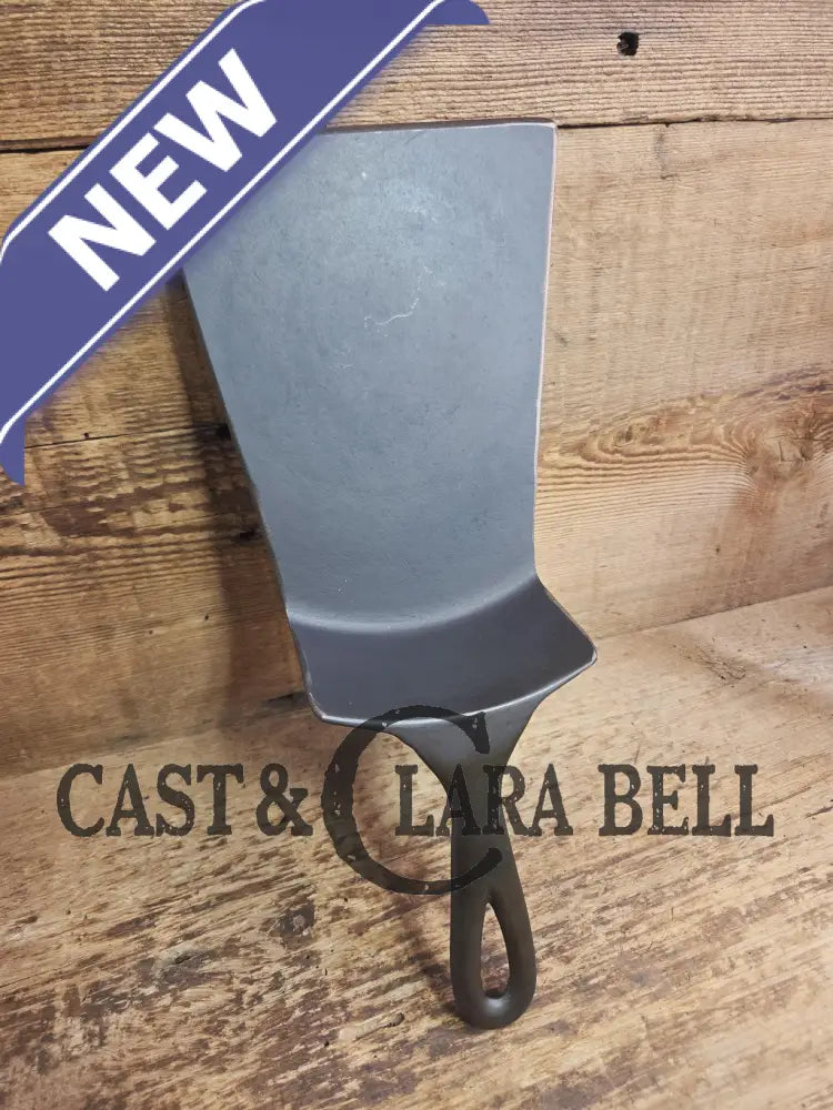 Custom made one of a kind Repurposed #8 Wapak Z Logo Cast Iron Skillet Spatula. Flared design awesome gift for the