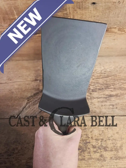 Custom made one of a kind Repurposed #8 Wapak Z Logo Cast Iron Skillet Spatula. Flared design awesome gift for the