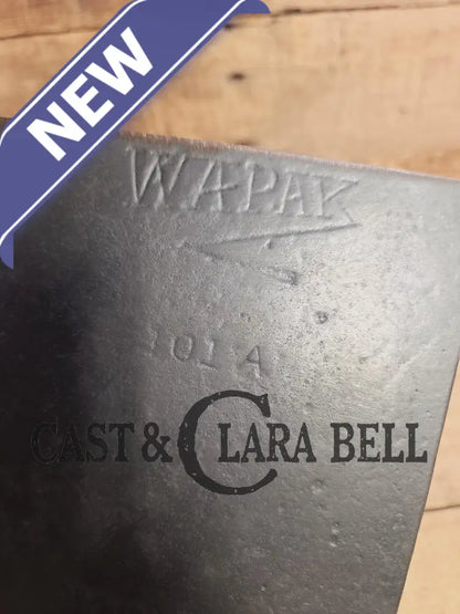 Custom made one of a kind Repurposed #8 Wapak Z Logo Cast Iron Skillet Spatula. Flared design awesome gift for the