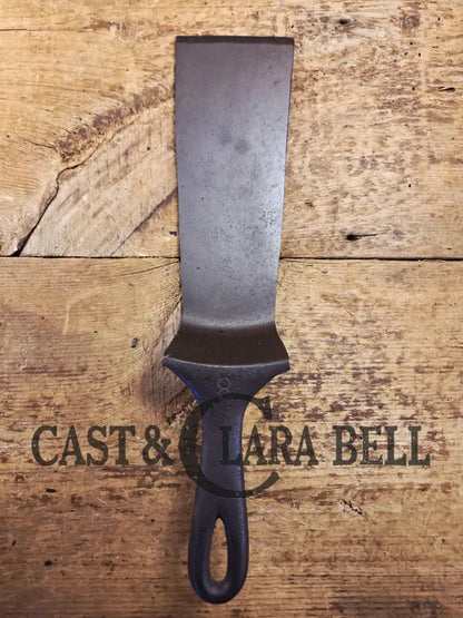 Custom made one of a kind Repurposed Spatula made from 1930’s WagnerWare #8 skillet. Compact and lightweight! SC24