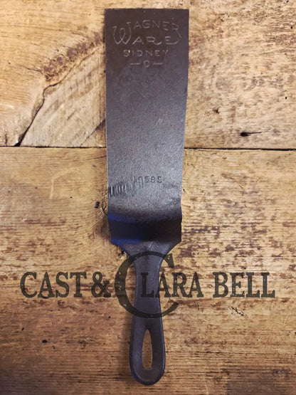 Custom made one of a kind Repurposed Spatula made from 1930’s WagnerWare #8 skillet. Compact and lightweight! SC24