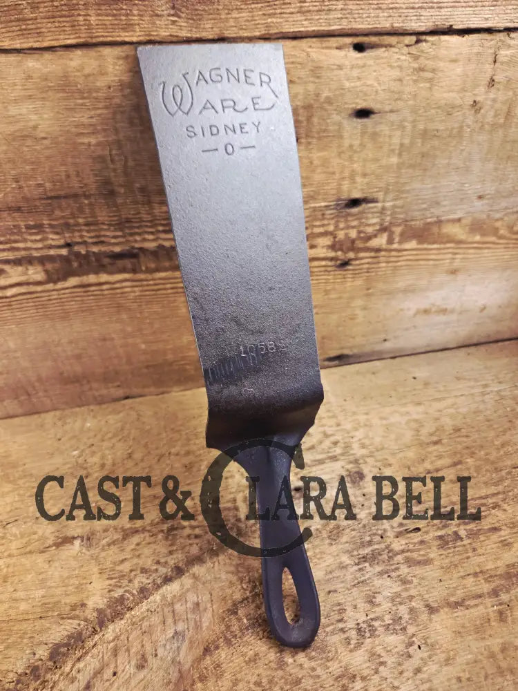 Custom made one of a kind Repurposed Spatula made from 1930’s WagnerWare #8 skillet. Compact and lightweight! SC24