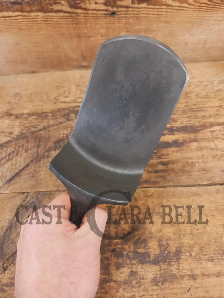Custom made one of a kind vintage Lodge 5SK 1 repurposed spatula. Turned an ordinary cracked skillet into a grill