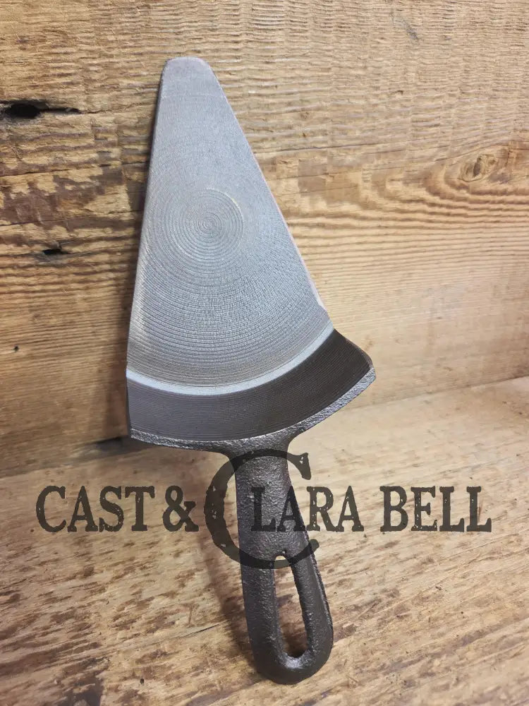 Custom made pie server made from a repurposed skillet that was cracked. Very cool and unique gift! Ready to use! SC24