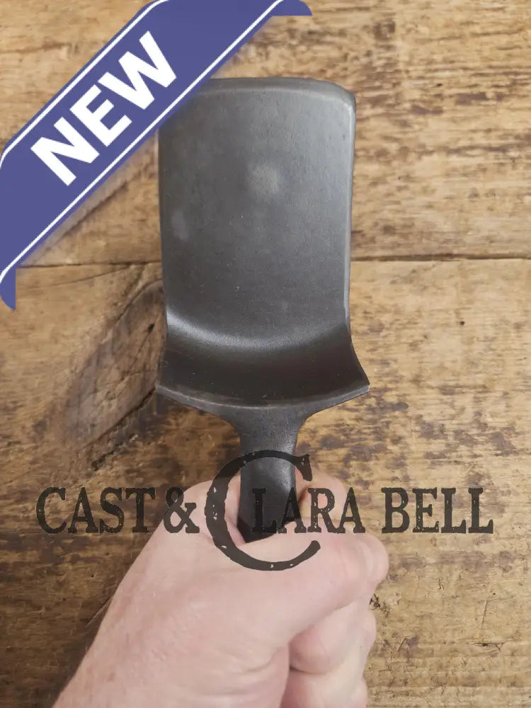 Custom made small Birmingham S&R Cast Iron Skillet Spatula. Reclaimed from a #3 BSR Red Mountain cast iron skillet.