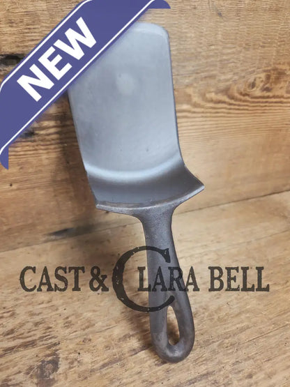 Custom made small Birmingham S&R Cast Iron Skillet Spatula. Reclaimed from a #3 BSR Red Mountain cast iron skillet.