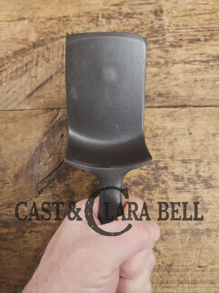 Custom made small Birmingham S&R Cast Iron Skillet Spatula. Reclaimed from a #3 BSR Red Mountain cast iron skillet.
