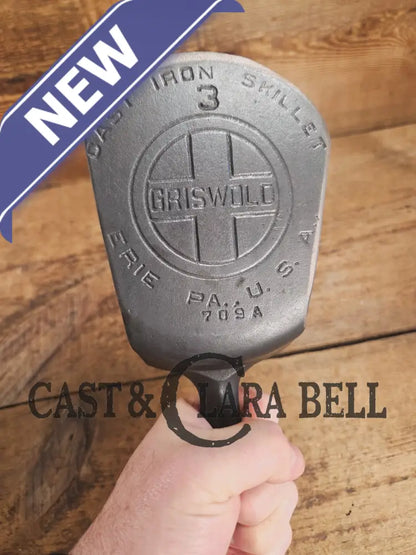 Custom made small Griswold Block #3 Egg Skillet Spatula. Great gift! SC24 Spatula