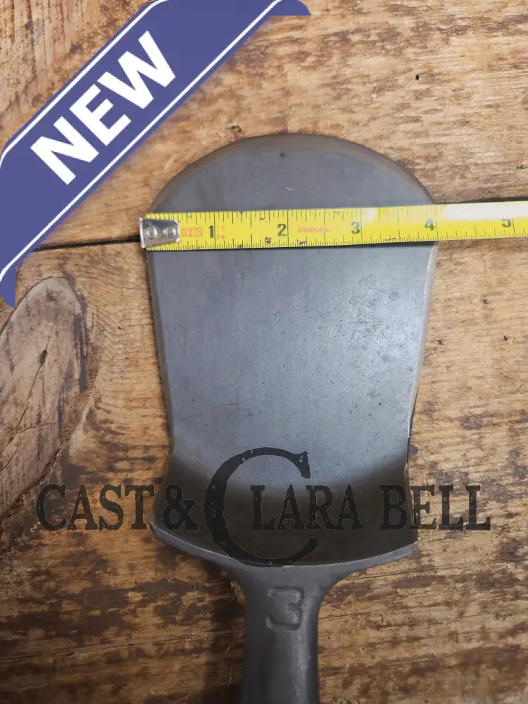 Custom made small Griswold Block #3 Egg Skillet Spatula. Great gift! SC24 Spatula